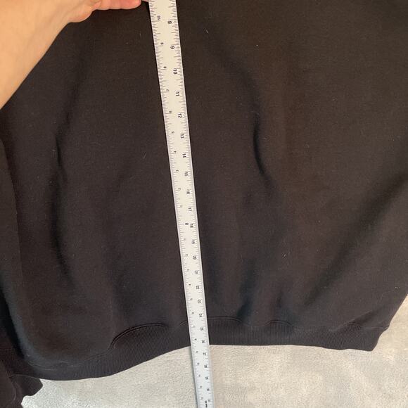 Orvis Men's Vintage 90s 1/4 Zip Pullover Sweater Preppy Golf Elbow Patch XXL - Picture 8 of 8